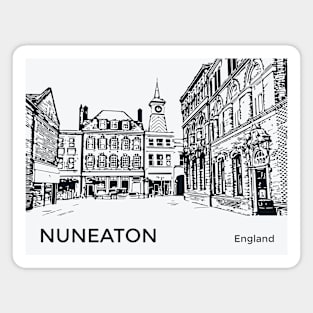 Nuneaton England Magnet